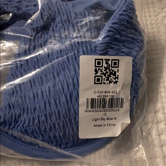 Brand New Blue Two Piece Swimsuit - Picture 5 of 5